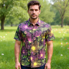 Cherry Blossom Shirt in Blue