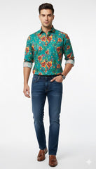 Full Sleeves Emerald Shirt